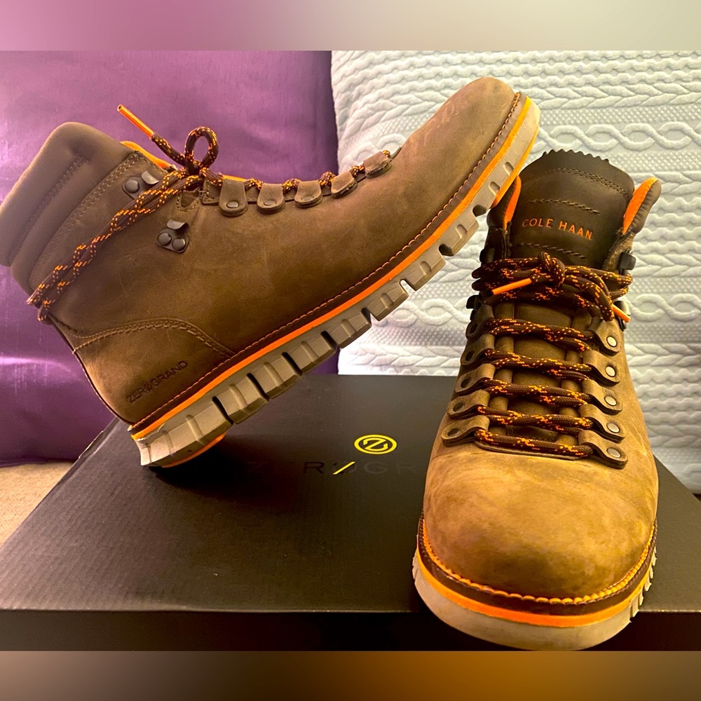 Cole Haan ZerøGrand Hike Style Shoes 9M Brown